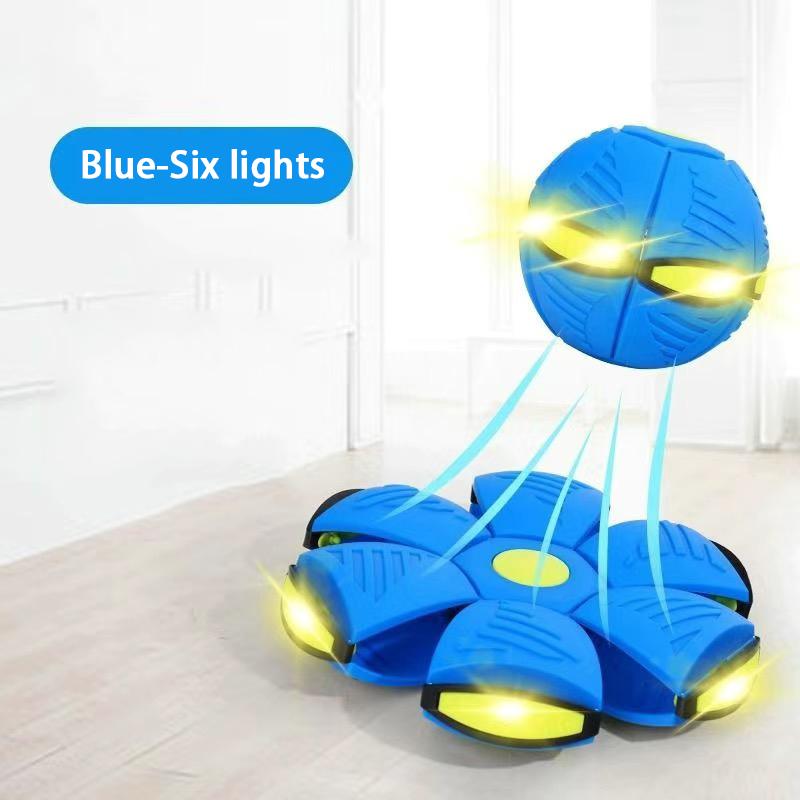 Fliegende Untertasse Hüpfball Ist Ein Langlebiges Elastisches Lustiges Hunde Haustierspielzeug Geeignet für Outdoor-Aktivitäten Bewegung Eltern Kinder Spielzeug