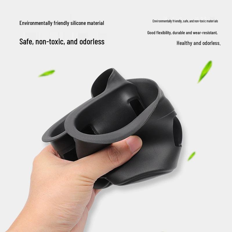 Silicone Cushion Covers for Ford Bronco 2024-2025 Cup Holders and Center Console Beverage Storage.