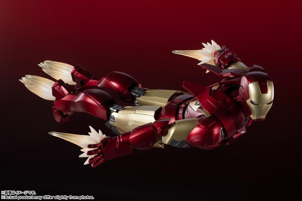 TAMASHII NATIONS S.H.Figuarts Iron Man Mark VI (THE INFINITY SAGA) Approximately 150mm PVC & ABS & Die-cast Painted Movable Figure