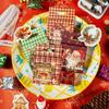 45Pcs/box Merry Christmas Series Decorative Box Stickers Scrapbooking Stick Label Diary Stationery Album Blessing Sticker