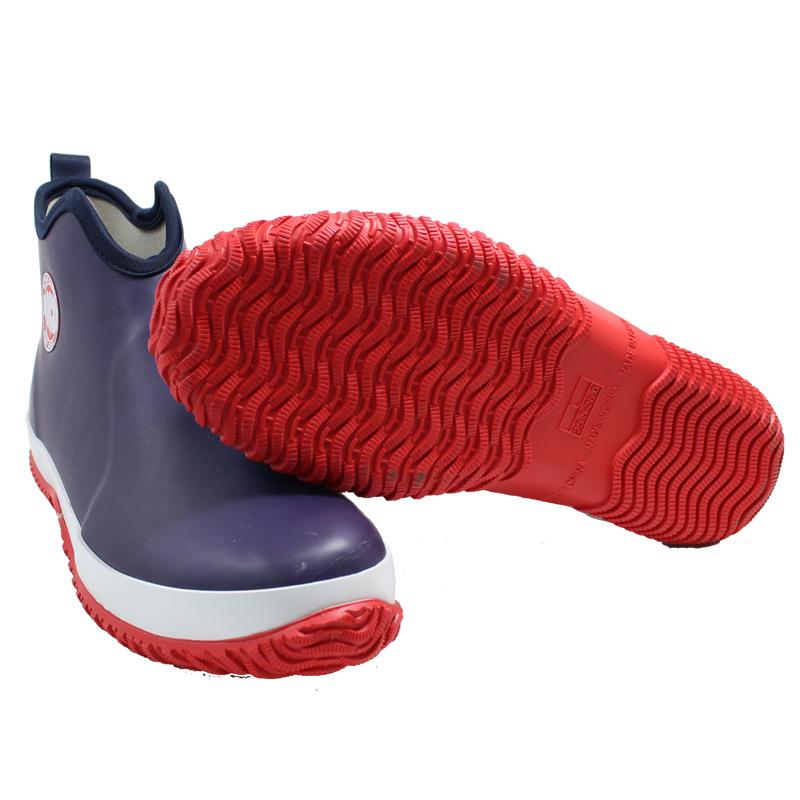 Men Rubber Shoes Waterproof Men's Rain Boots New Autumn Mens Short Ankle Boots Male Rainboots Platform Galoshes Shoes