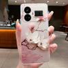 Case For OPPO Realme GT5 240W Flower Butterfly Protective Casing For Realme GT 5 240W Transparent Soft Silicone TPU Phone Cover