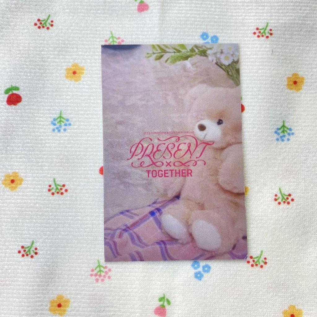 [USED] TXT FC Bonus FANLIVE MOAZONE Spintuba Trading Card