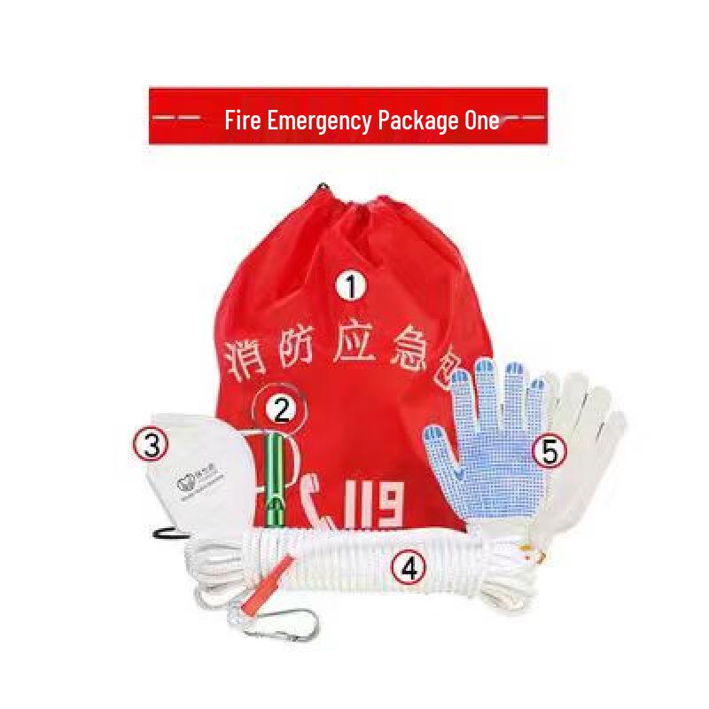 Fire Emergency Escape Rescue Kit One Size