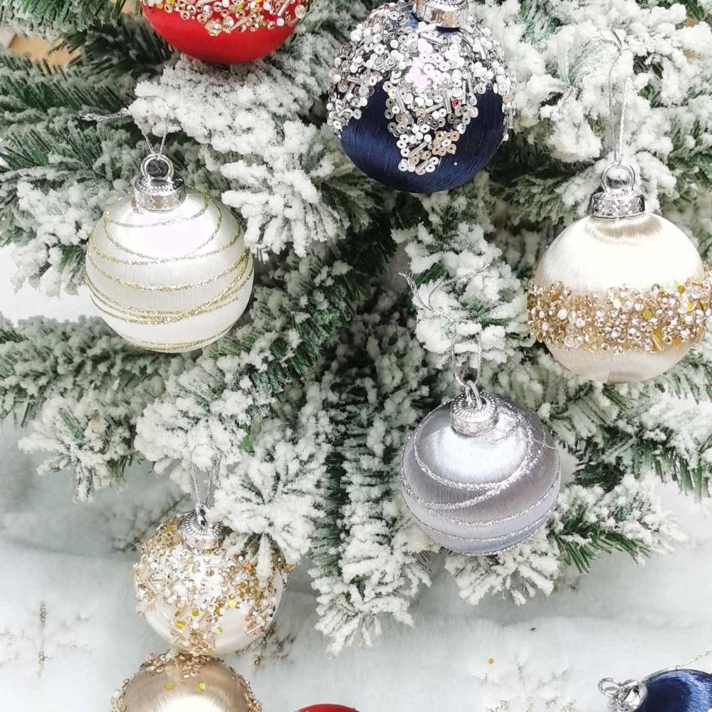 

12pcs 6CM Christmas Ball Set Shatterproof Hanging Ornament Christmas Tree Decoration Pendant Xmas