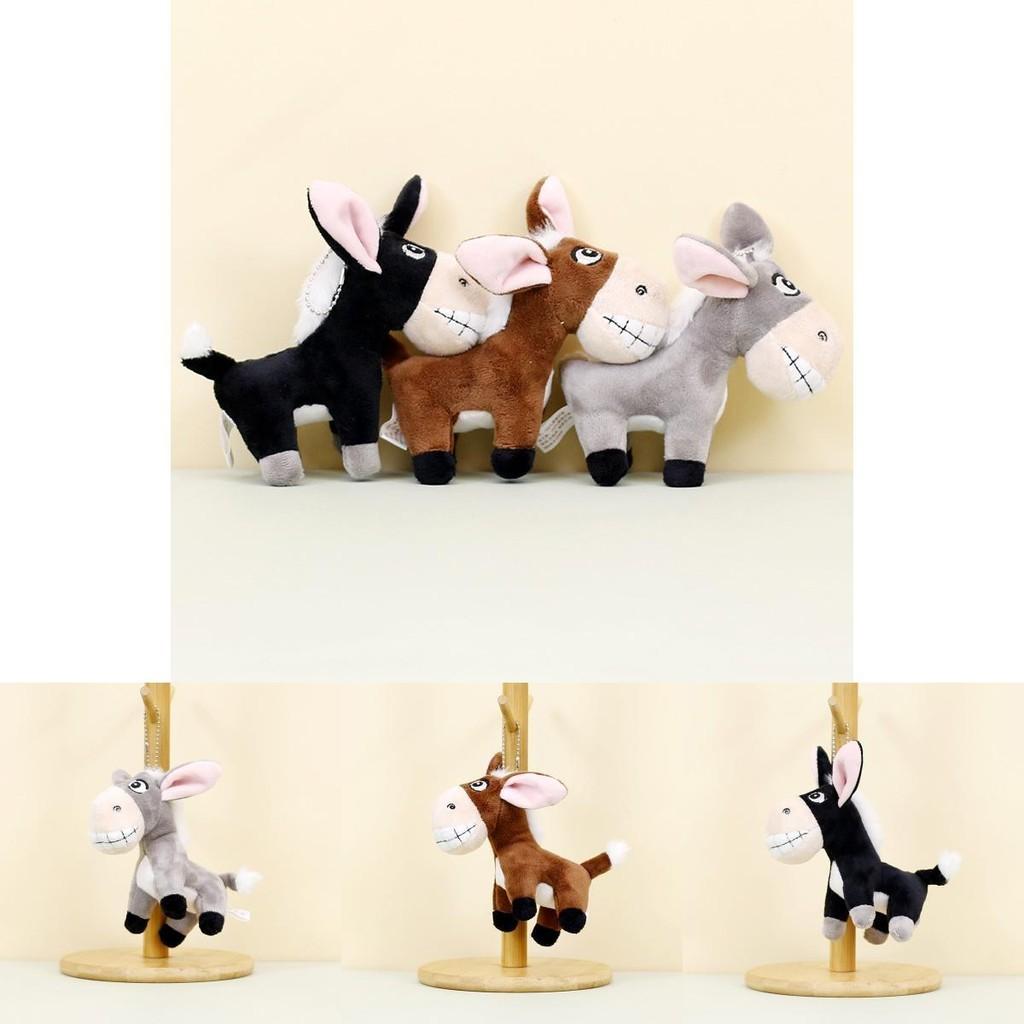 Charming Mini Donkey Plush Keychain Perfect For Bags Or Couples Gifts