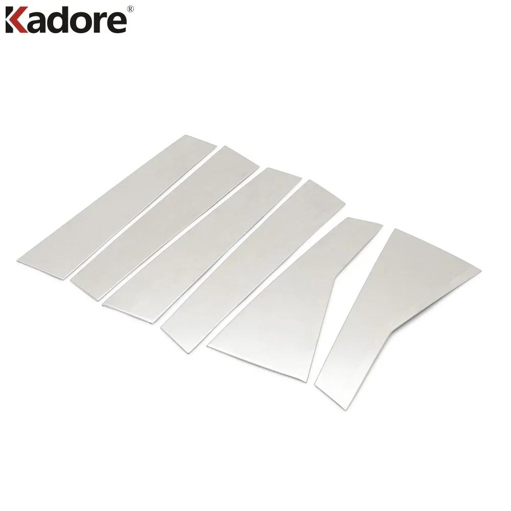 For Honda CRV CR-V 2017-    Steel Window Center Pillar Cover Trim Middle B C Pillars Post Strip Car Accessories