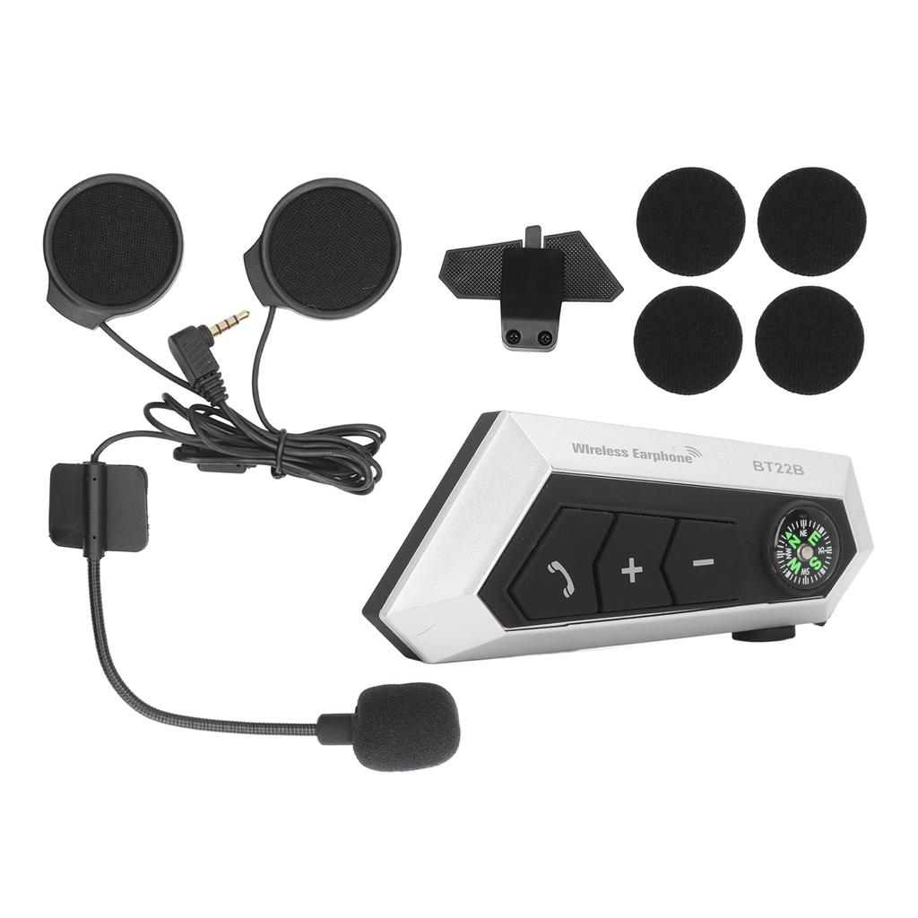 Motorradhelm Bluetooth Headset Wasserdicht Automatische Antwort Kabelloser Helmkopfhörer für