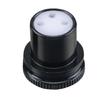 Rhodium Coated Balanced Male Female Connectors Cap for XLR Interfaces Resistant to Dust Humidity and Impact