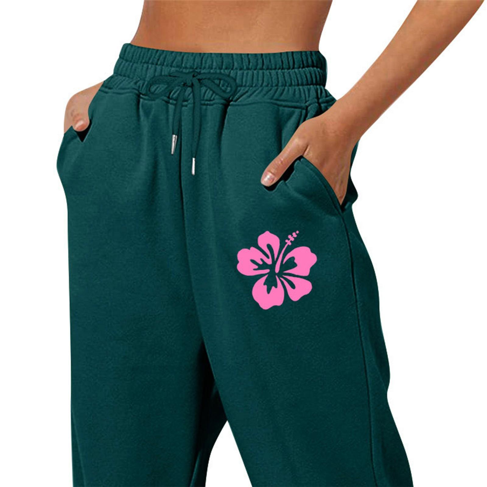 

Весенние и осенние однотонные набивные модные женские повседневные брюки с карманами и шнурком L темно-зеленого