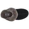 New UGG Scuffette Ii Slipper Black Grey Women's 1106872-BCGR