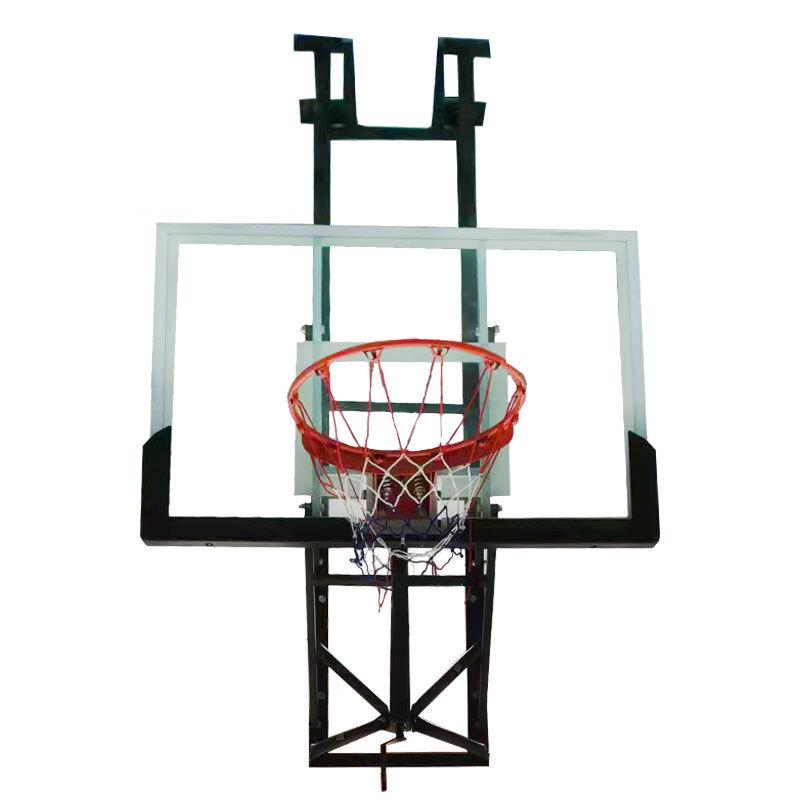 Kids Height-Adjustable Foldable Wall-Mounted Basketball Hoop