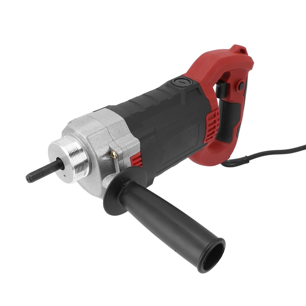 Handheld Concrete Vibrator with Lock Switch Button 5000RPM Sides Heat Dissipation Window Handheld