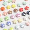 10pcs Ceramic Ceramic Spacer Loose Beads Fresh Color Jewelry Making Material  Women