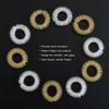 5Pcs Acupressure Rings Bracelets Massagers Set Spiky Sensory Finger Hand Wrist Massage Pain Relief Therapy