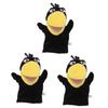 CALLARON Plush Puppet, Crow Hand Puppet, Fox Finger Puppet, Cute Animal Toy, Ventriloquist Puppet, Hand Dancing Puppet, Halloween, Christmas,