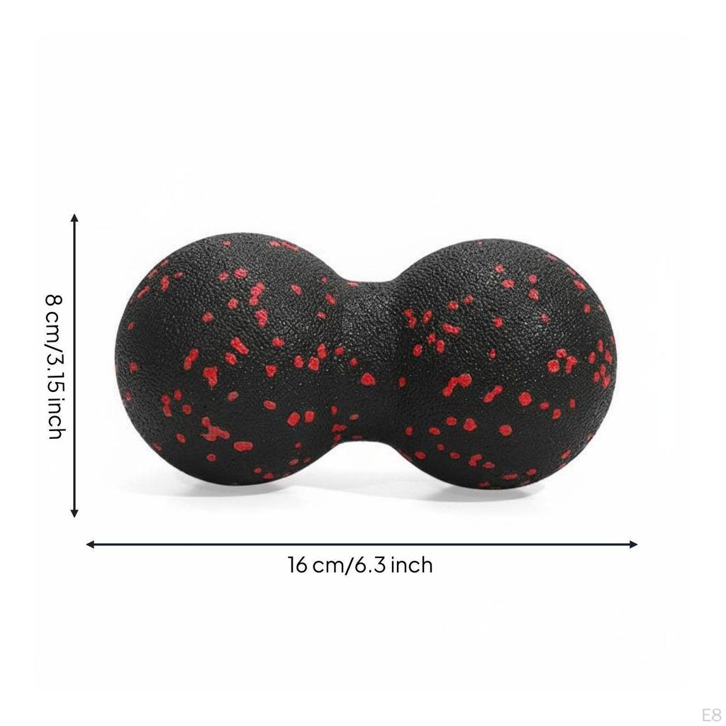Peanut Massage Ball Muscle Soreness Relief Fascia Tool Lightweight Expanded Polypropylene