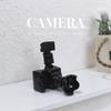 Miniature Food Play Scene Dollhouse Accessories - Mini DSLR Camera Model Ornament B136