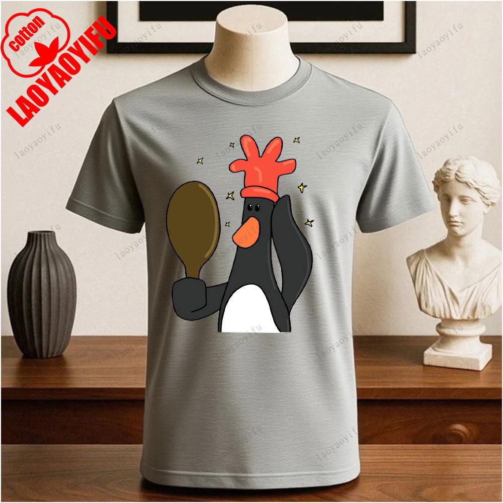 Wallace und Gromit Bedruckte T-Shirt Tops Cartoon und Anime Bedrucktes T-Shirt Unisex Bedruckte T-Shirt Tops Vintage Mode Streetwear