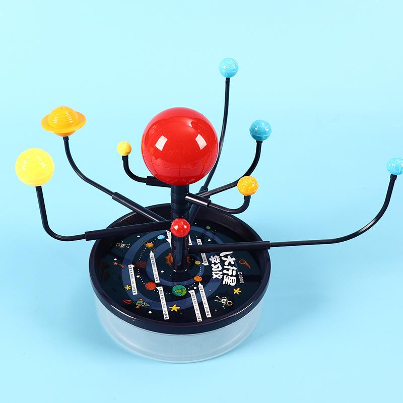 High-Standard 1Set Premium-Quality Solar First-Class System Premium-Quality Nine High-Standard Planets Assembly-Set Top-Grade Science First-Class
