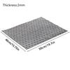 5Pcs Durable 50*40cm Oil Absorbent Pads Grey Absorbent Mat Oil Spill Mat Universal Heavy Weight Garage Floor Mat Basement