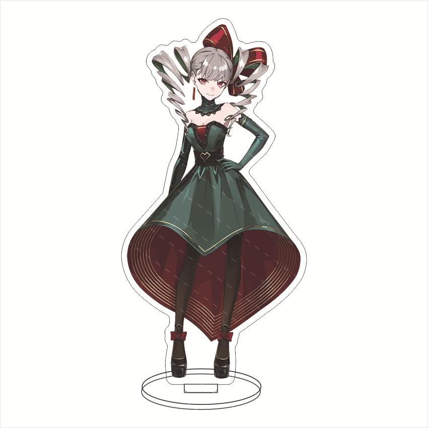 

Takt OP. Scarlet Fate: The City of Crimson Melody Anime Acrylic Stand Model Plate Decoration Desk Figure Display Friend Cartoon 15 cm