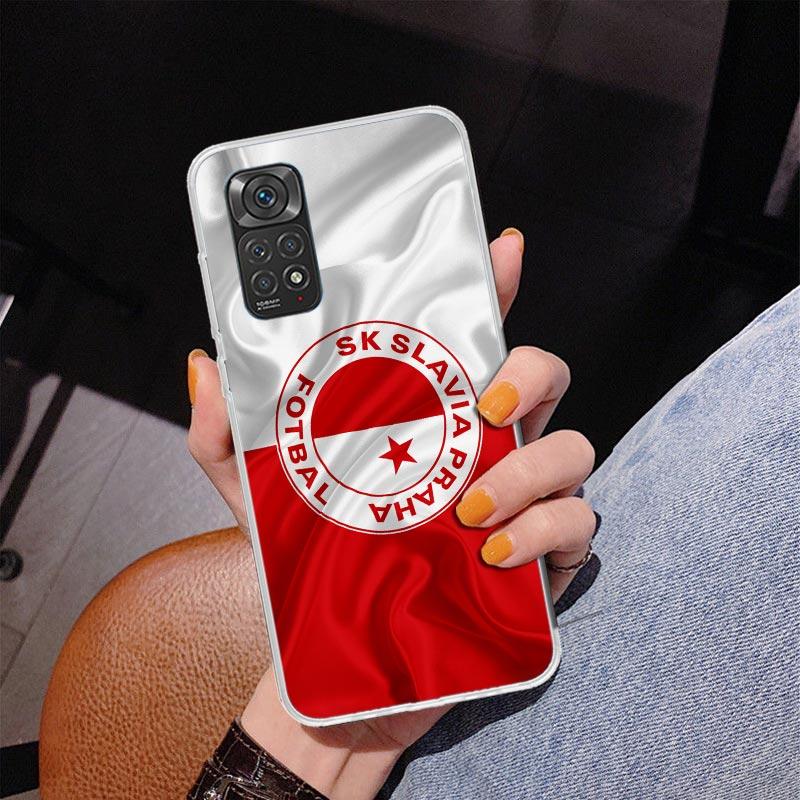 

Sk Slavia Praha Czech Republic Phone Case For Xiaomi Redmi Note 15 14 13 12S 12 11 Pro Plus 14S 11S 11E 10 10S 11T 5G Personaliz Redmi Note 11S 4G