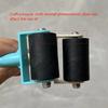 1pc Blue & White Rubber Rolling Tool Ideal for Printmaking and Textile Projects, Art Craft Rolling Tool Ergonomic Handle Art Supplies