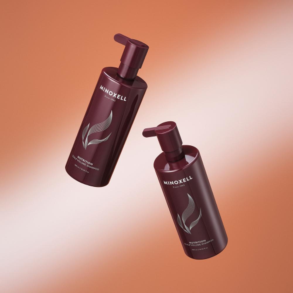 Minoxell Shampoo Volumizzante Nutriente per Cuoio Capelluto 480ml 3pz
