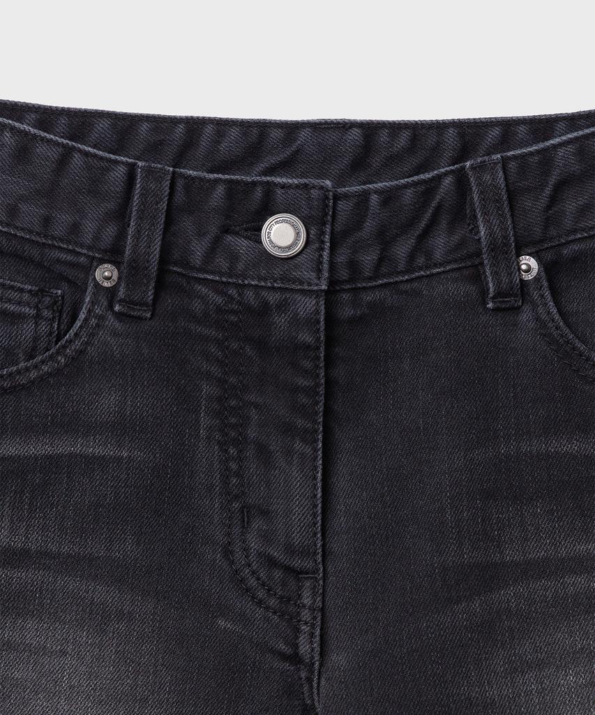 Bellie (W) True Flare Denim Pants - Black