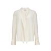 VEROMODA Women's V-Neck Tie-Detail Loose Blouse