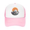 Sunrise Sun Mountain Pool Party Mesh Baseball Caps For Womens  Highend FeUnisex Beach Sunscreen Hats Hip Hop Trucker Cap