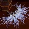Wedding Hair Accessories Crystal Hairband Handmade Bridal Headdress Bridal Hair Clip  Prom Party
