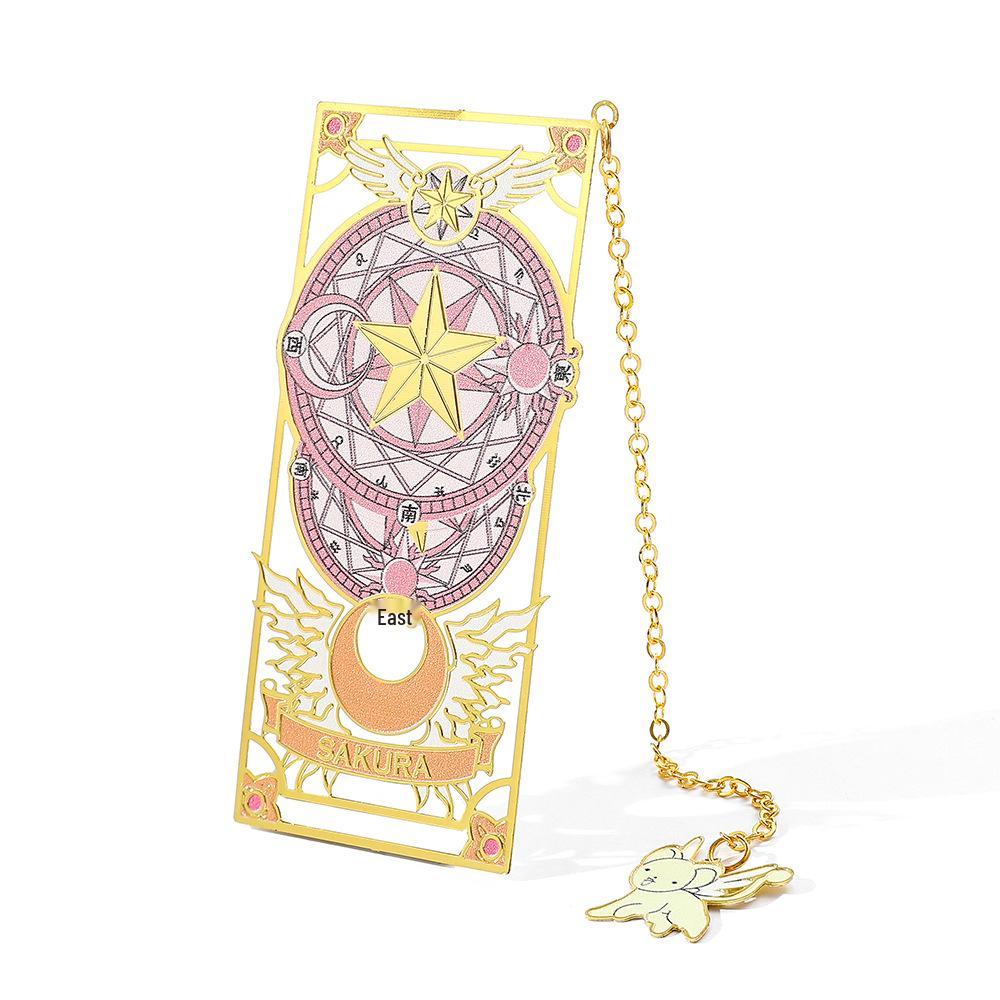Cardcaptor Sakura Metal Bookmark - Cartoon Anime Style, Stationery Item