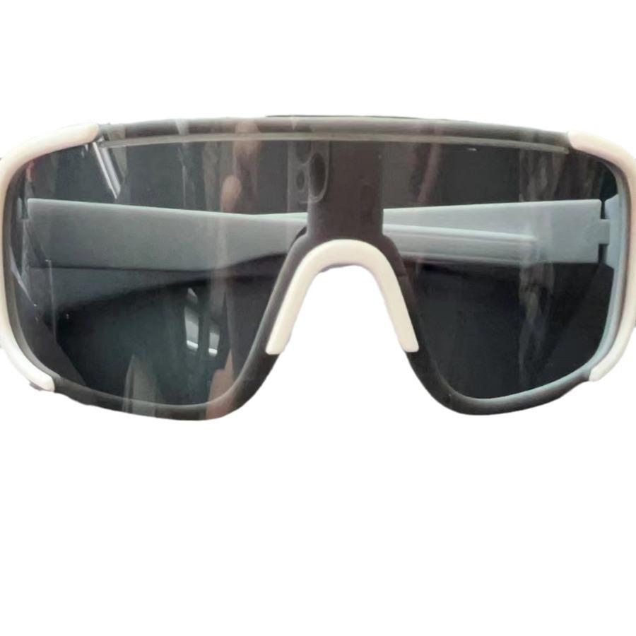 Outdoor sports cycling silver glasses