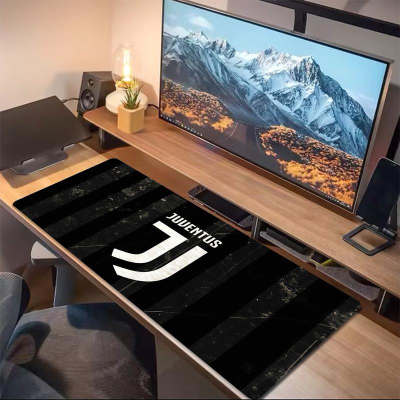Juventus Football Club3 Print Cushion Non-slip Laptop Tablet Big Mousepad XXL Mat Mini PC Playmat With Lock edge