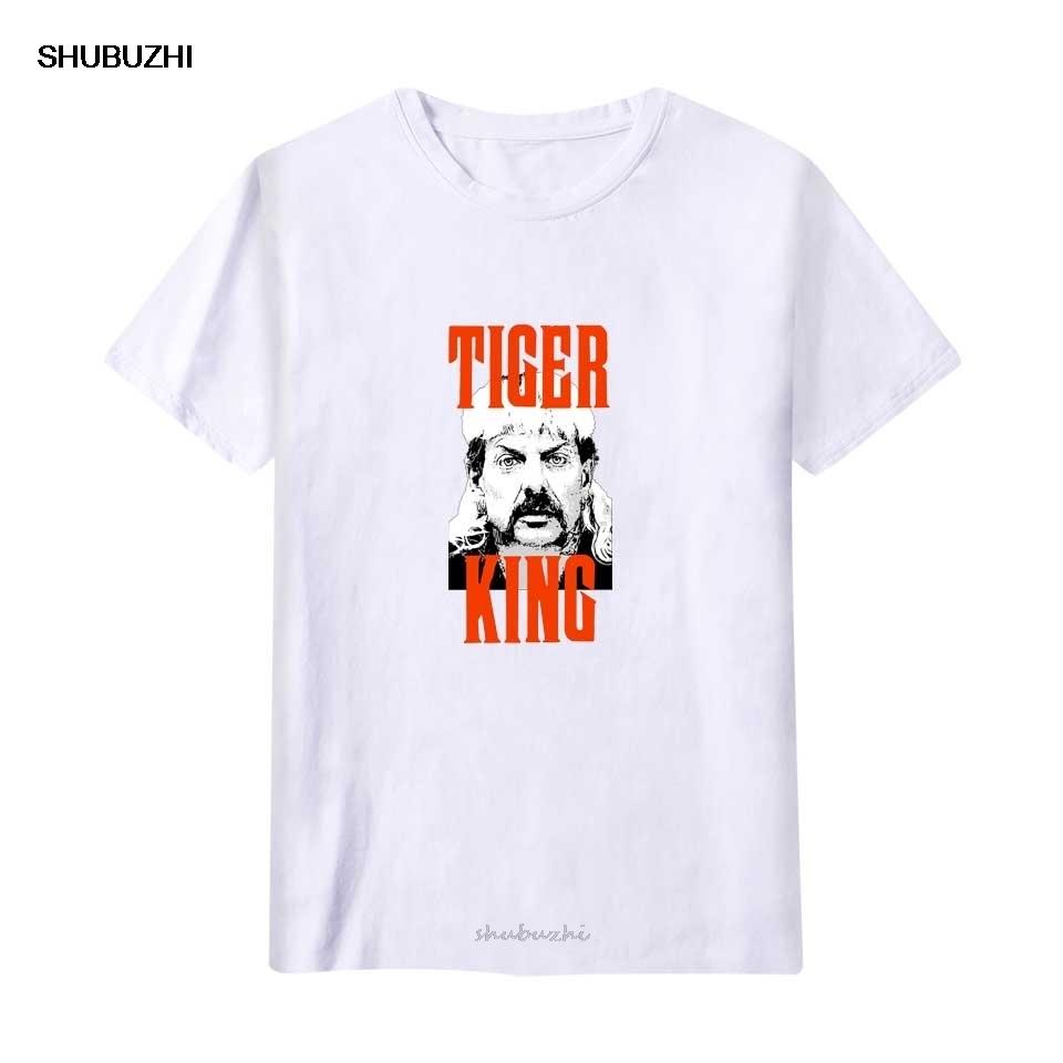 Joe Exotic Black Unisex T Shirt Tiger King Joe Exotic Artwork Printed Tee Fashion Tshirt Unisex Cotton Brand Teeshirt
