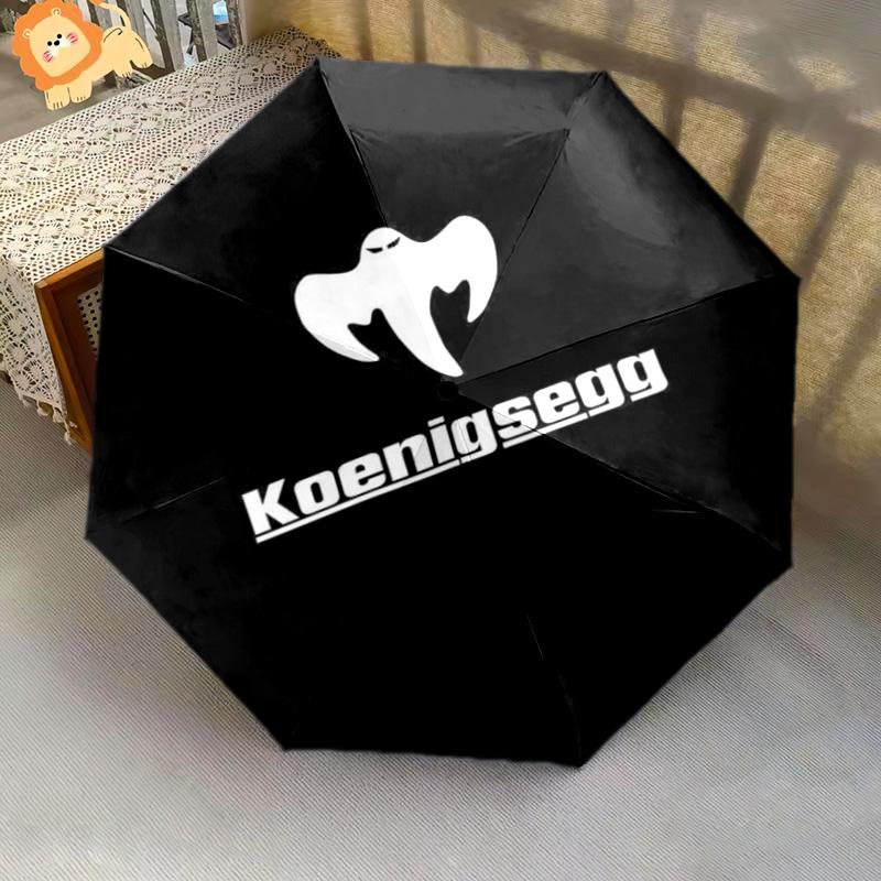 Koenigsegg: Precision Motion Folding umbrella 8 paraphenoid bones Suitable for all seasons Umbrella Three folds Umbrella