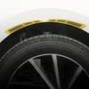 2PC 22CM Flexible PVC Car Fender Flares Arch Wheel Eyebrow Guard Kit Carbon Fiber Mud Flaps Splash Guards Protector Anti-Scratch