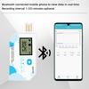 Bluetooth Temperature&Humidity Data Logger BUL01-TH USB Temp Recorder 60 Days Logger 14400 Points PDF Reporter for Cold-chain
