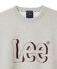 LEE Shadow Embroidery Logo Sweatshirt Oatmeal