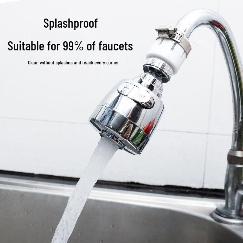 Universal Kitchen Faucet Sprayer with Splash Guard