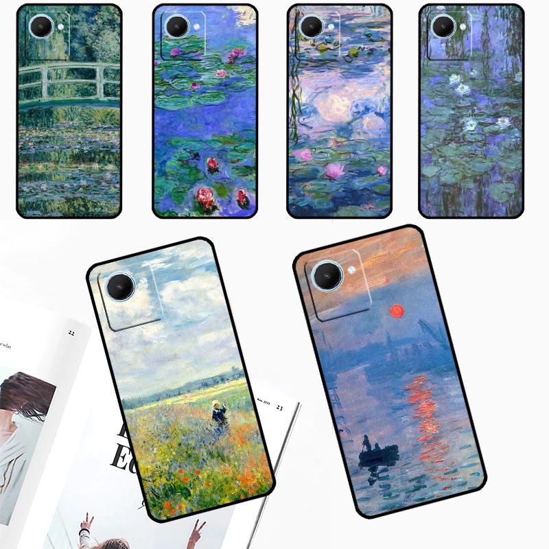

Картина Клода Моне для Realme 11 Pro Plus 10 12 Pro C55 C53 C51 C33 C31 C30 C25s C21Y C15 GT Neo5 GT3 GT5 Чехол