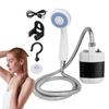 Camping Shower Rechargeable Outdoor Shower Handheld Rechargeable Pet Washing Device for Travel Hiking Beach Showering Equipment