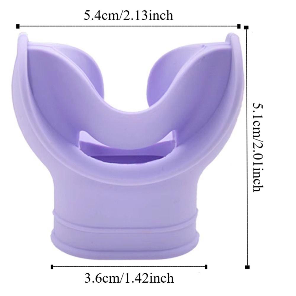 Tongue Support Diving Regulator Mouthpiece Comfortable Diving Mouthpiece  Water Sports