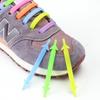 Lacets en Silicone Lumineux Nuit Brillant Sans Lacer Lacets Élastiques Baskets Enfants Adulte Lacets en Caoutchouc pour Chaussures 12 Pièces
