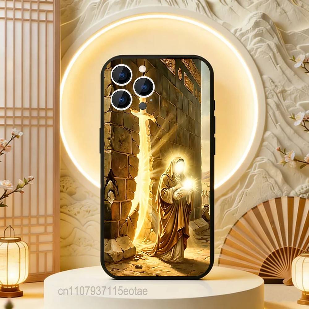 Imam Hussain Shia Ali KUNST Für iPhone 12,16,13,14,15,17,11,Pro,Max,Plus,E,Air,Mini TPU Weich zur Hautfreundlichen Handyhülle