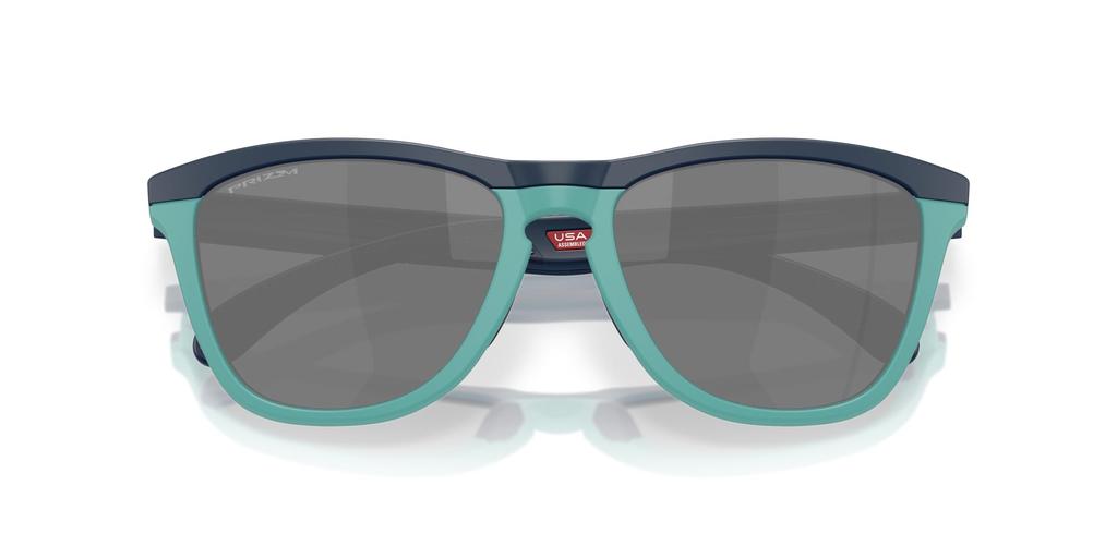 Oakley Sunglasses 0OO9284A Frogskins 92841455 Range A Matte Abyss Prizm Black Polarized [Oakley] (Black)