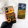 Sonnenblume Rose Blume Handyhülle für Samsung Galaxy S25 Edge S24 S23 FE Plus Ultra A16 A15 A55 A57 5G Schutzhülle