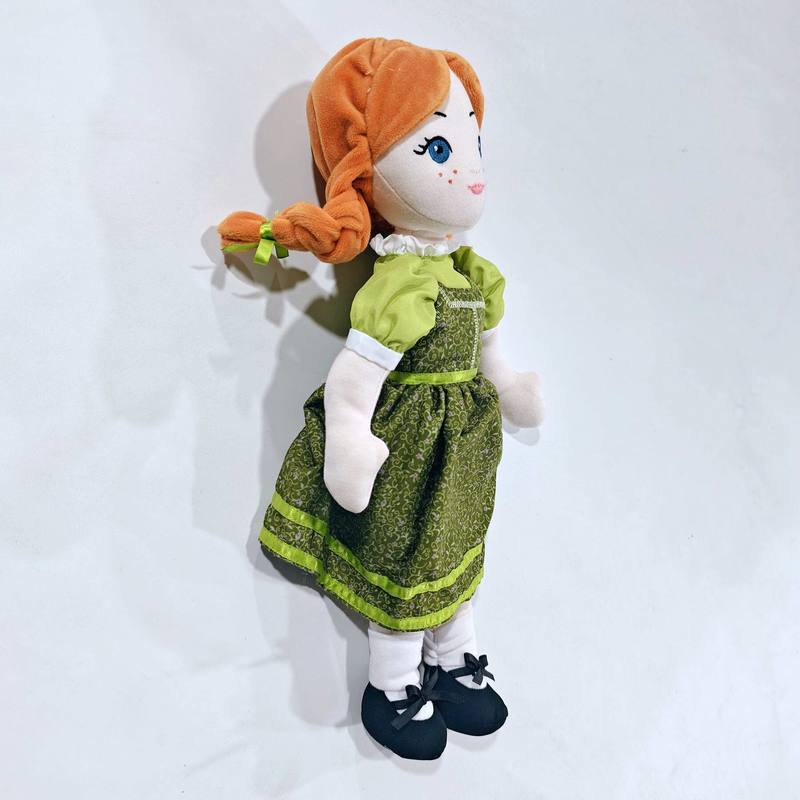 Gefrorene Anna Prinzessin Cartoon Plüschtier Weiches Kuscheltier Komfort Lappen Spielzeug Schlafenszeit Begleiter Geschenk für Kleine Mädchen Kleinkinder